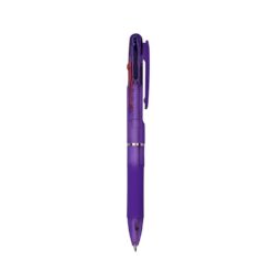 CANETA 3 EM 1 COM BORRACHA  SPX-P@3311B-LIL/TRA NA COR ROXO