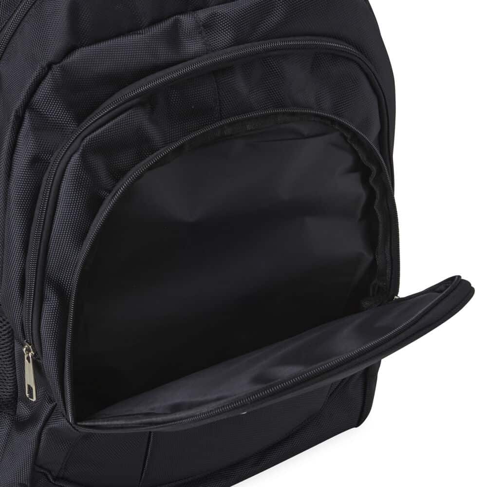 MOCHILA NYLON POLIESTER SPX-02066-PRE NA COR PRETO - Imagem 4