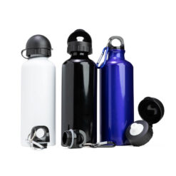 Alternative view of SQUEEZE ALUMINIO 500ML C/ BICO E MOSQUETÃO SPX-9139A-PRE NA COR PRETO