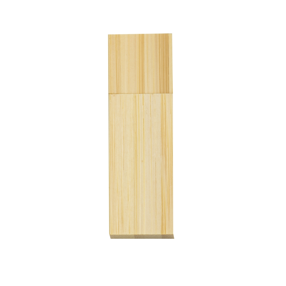 PEN DRIVE BAMBU 4 GB  COM TAMPA  SPX-011-4GB-MAD NA COR MADEIRA