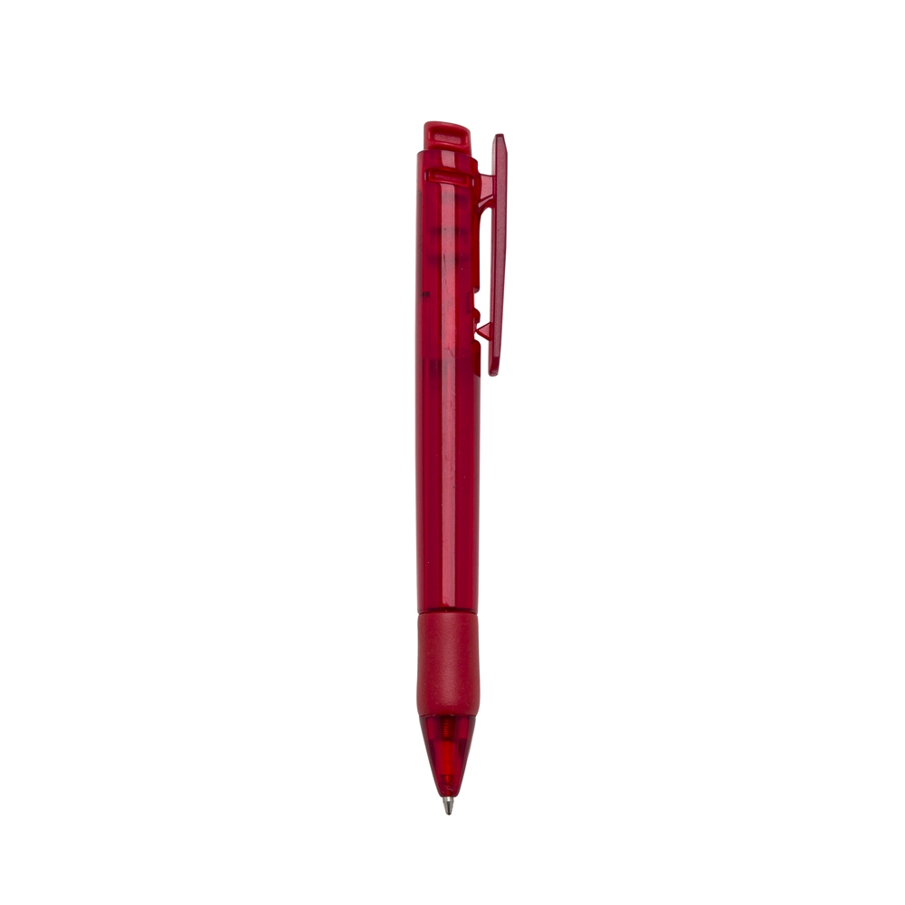 CANETA PLÁSTICA  SPX-13190B-VM/VM NA COR VERMELHO