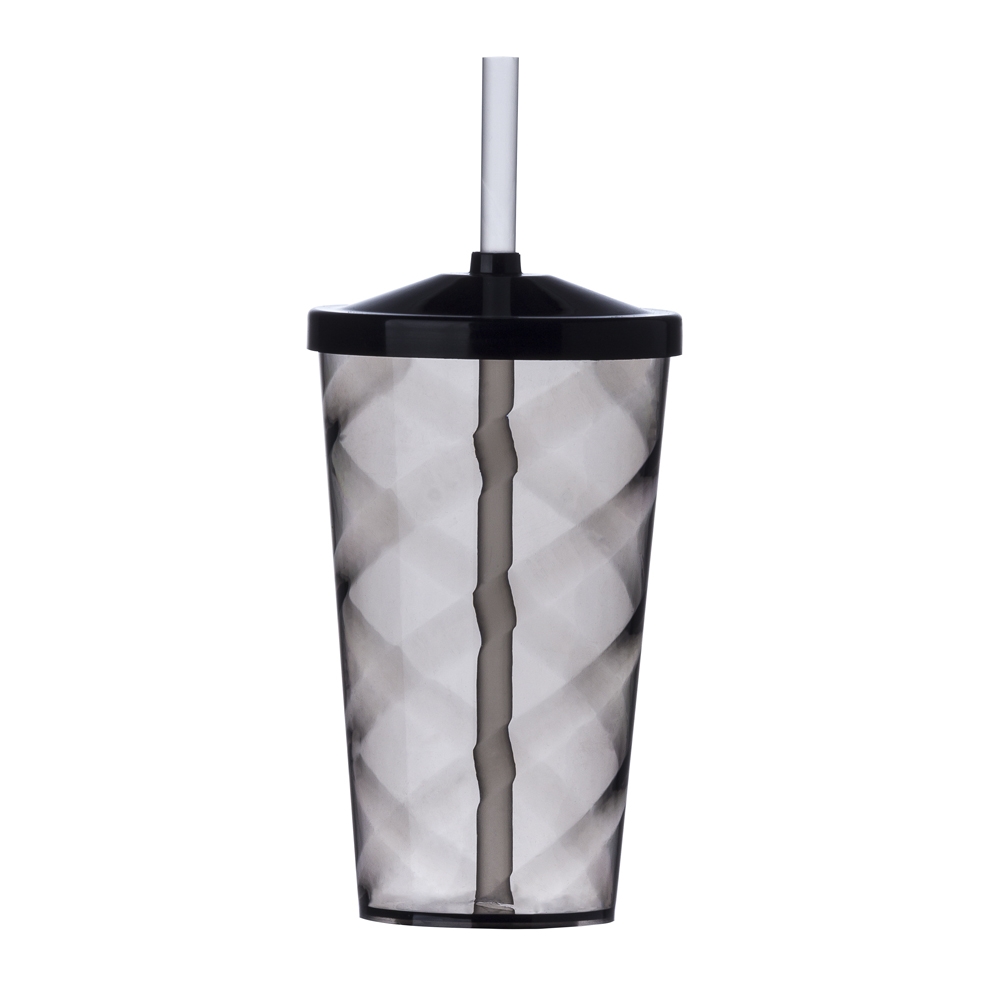 COPO PS 550ML SPX-13380-FUM NA COR PRETO