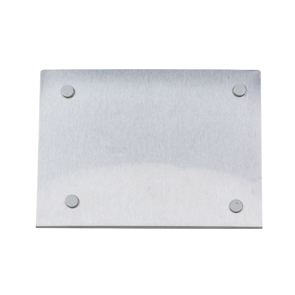 PORTA RETRATO INOX ESCOVADO C/ IMÃ  SPX-06589-PRA NA COR PRATA