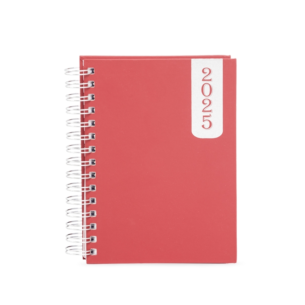 AGENDA DIÁRIA SPX-14462-VM NA COR VERMELHO