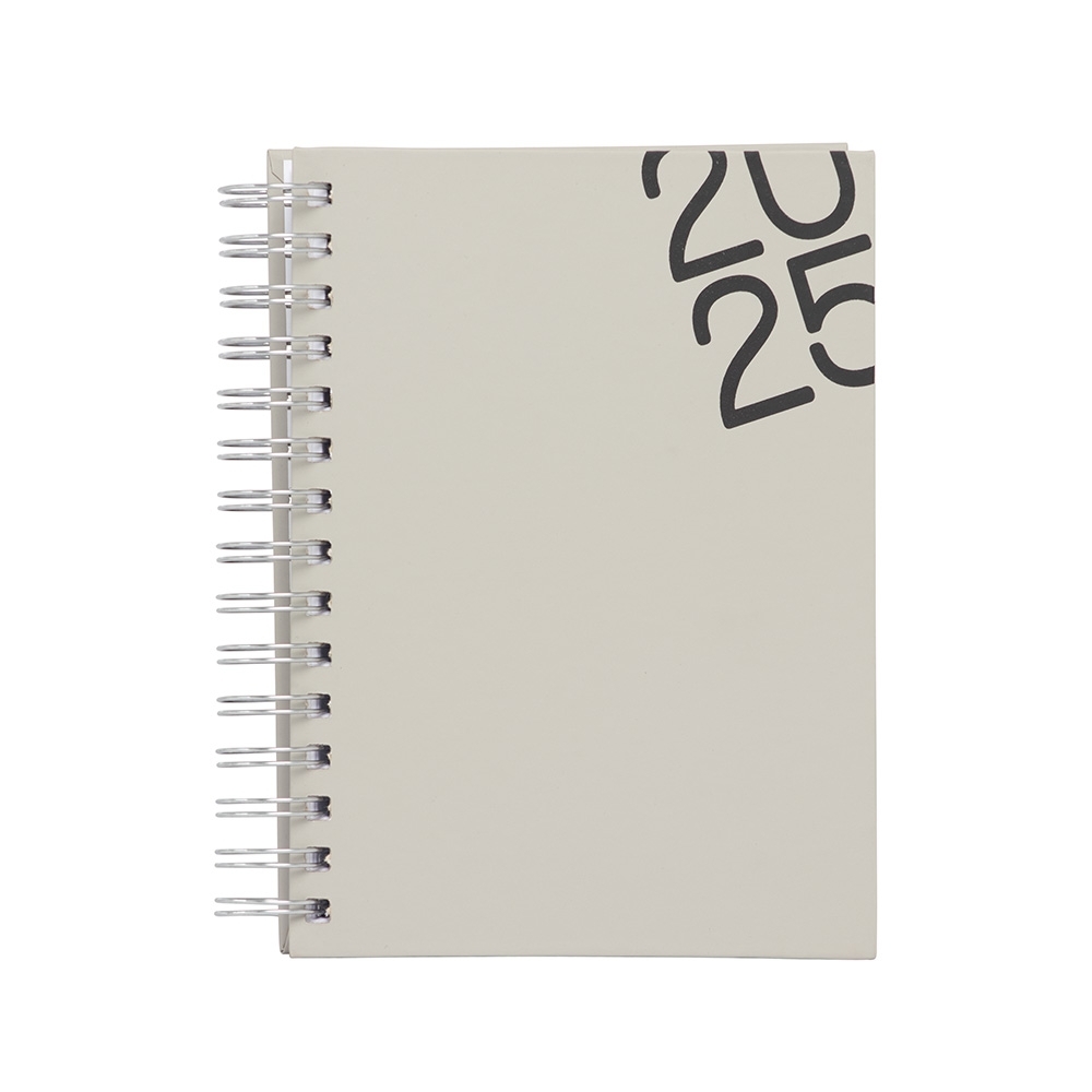 AGENDA DIÁRIA WIRE SPX-14626-CIN NA COR PRATA