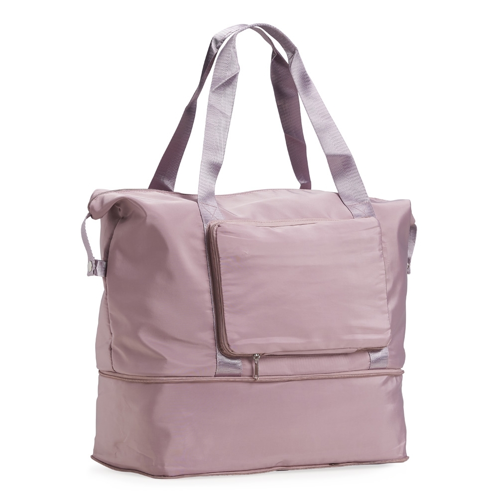 BOLSA DOBRÁVEL E EXPANSÍVEL 40L SPX-04091-ROS NA COR ROSA