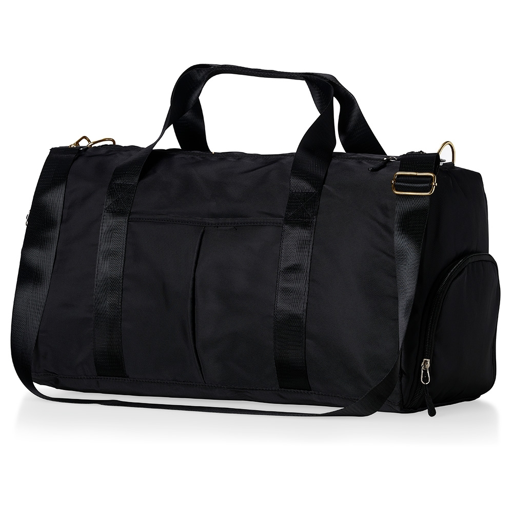 BOLSA ESPORTIVA DE POLIÉSTER 36L SPX-04085-PRE/DOU NA COR PRETO