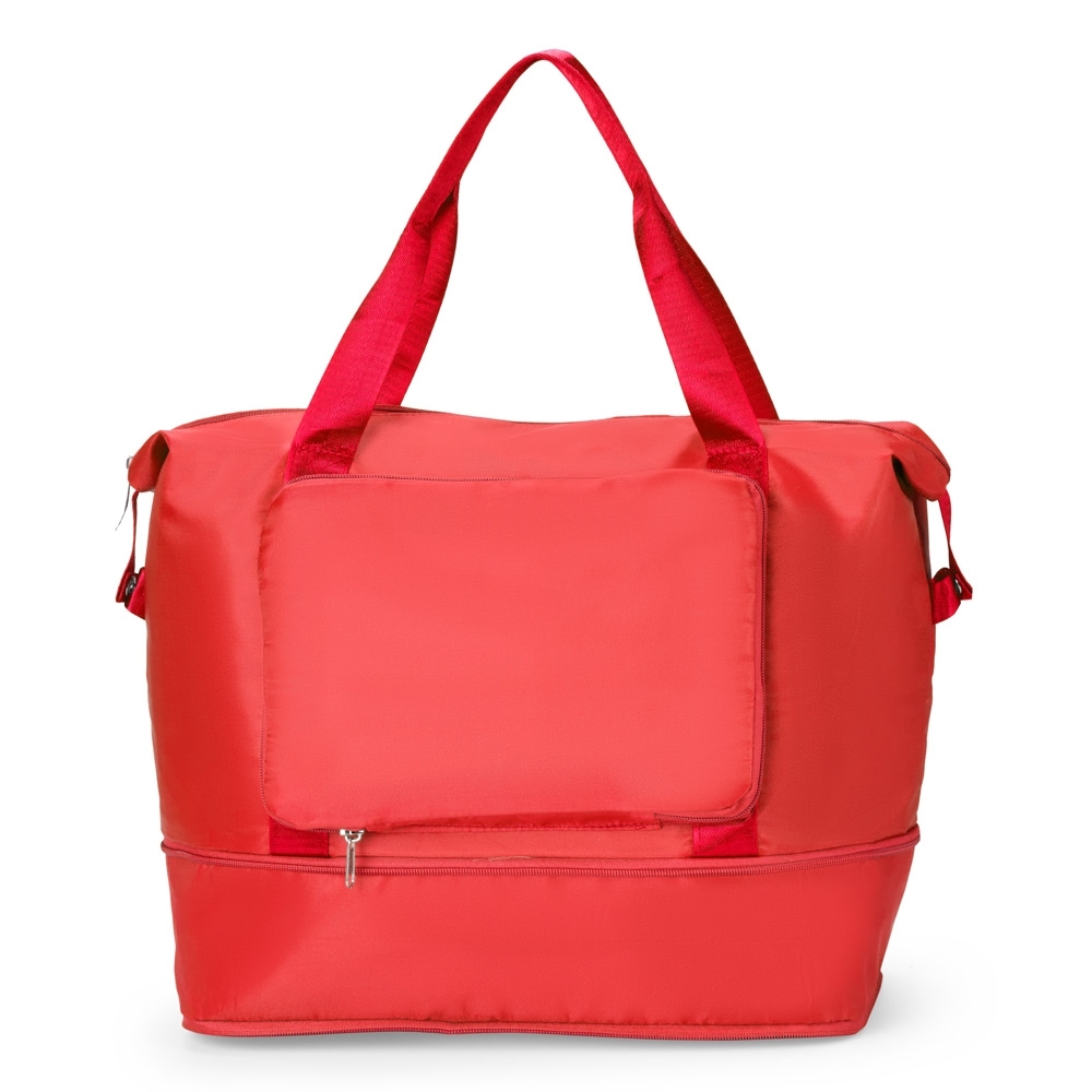 BOLSA EXPANSÍVEL E DOBRÁVEL 30L SPX-04091B-VM NA COR VERMELHO