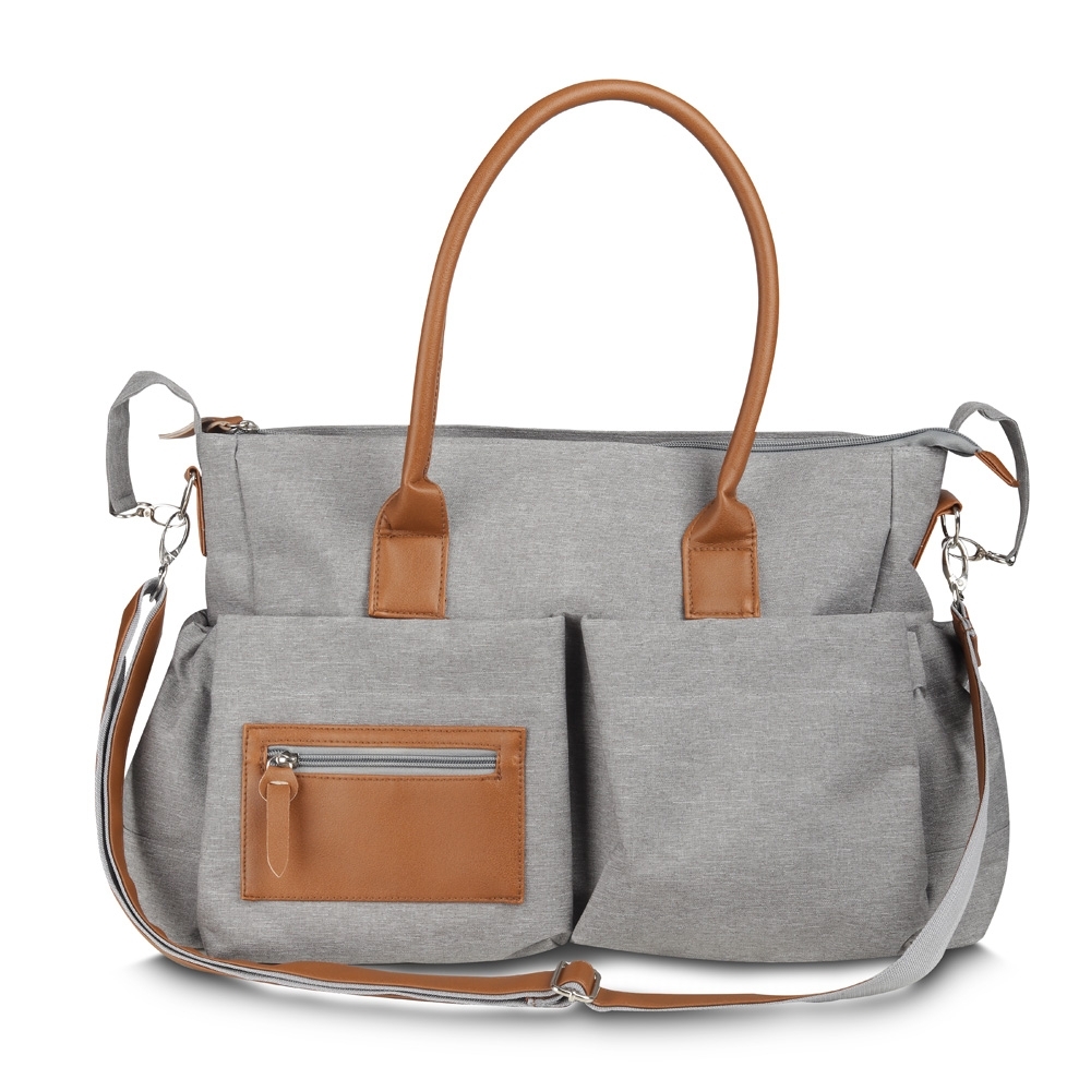 BOLSA MULTIFUNCIONAL POLIÉSTER 17 LITROS SPX-15226-CIN NA COR CINZA