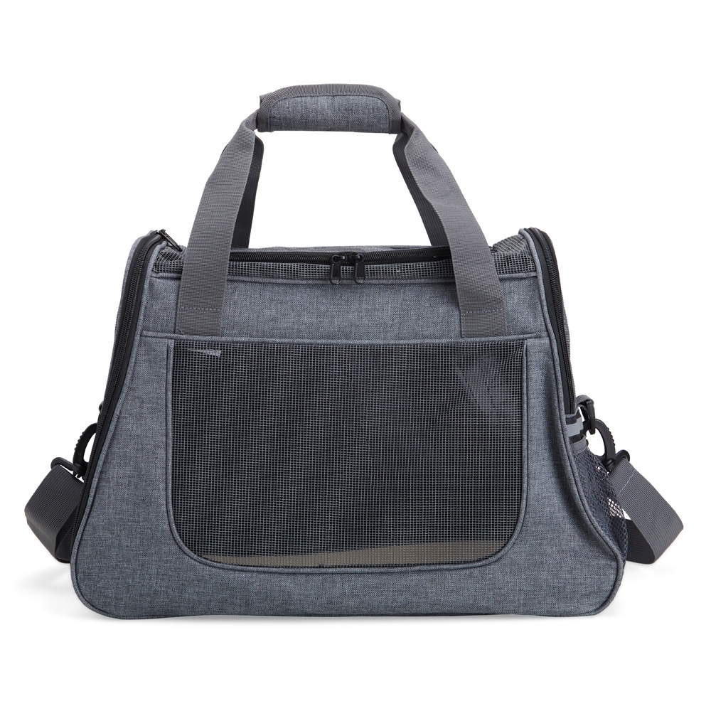 BOLSA PARA TRANSPORTE DE ANIMAIS PET`S SPX-14994-CIN NA COR PRATA