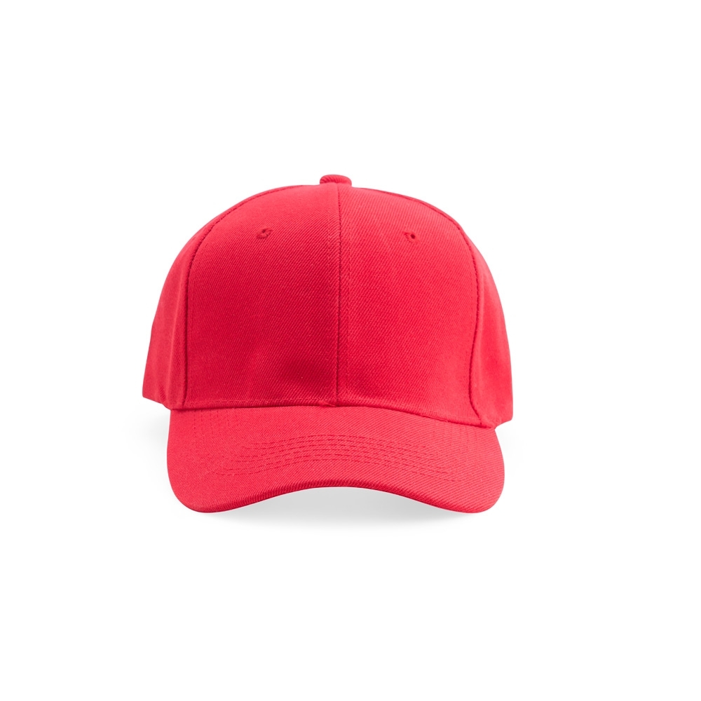 BONÉ POLIESTIRENO ABA CURVA SPX-18818-VM NA COR VERMELHO