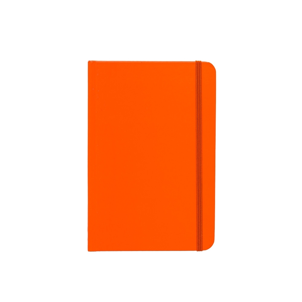 CADERNETA CAPA DURA SPX-15144-LAR NA COR LARANJA