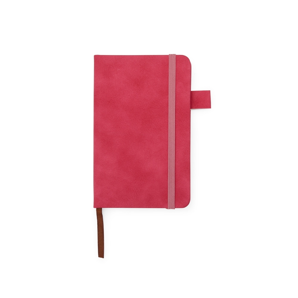 CADERNETA EM PU SPX-09000-VM NA COR VERMELHO