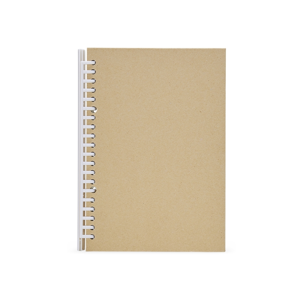 CADERNO WIIRE-O COM CAPA DURA SPX-05060-KRA NA COR KRAFT