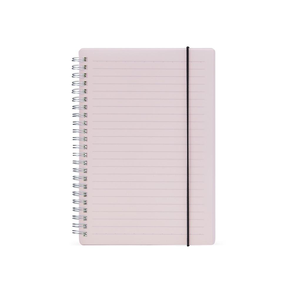 CADERNO COM CAPA PLÁSTICA SPX-05058-LIL NA COR ROXO