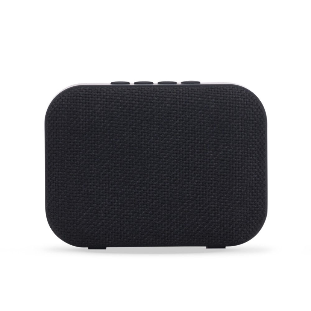 CX DE SOM BLUETOOTH EMBORRACHADA  SPX-02070-PRE NA COR PRETO