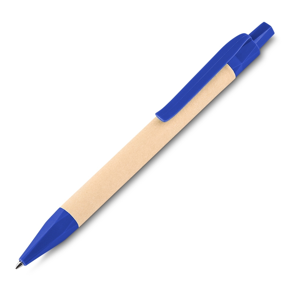 CANETA CORPO RECICLADO SPX-14674-AZU/AZU NA COR AZUL