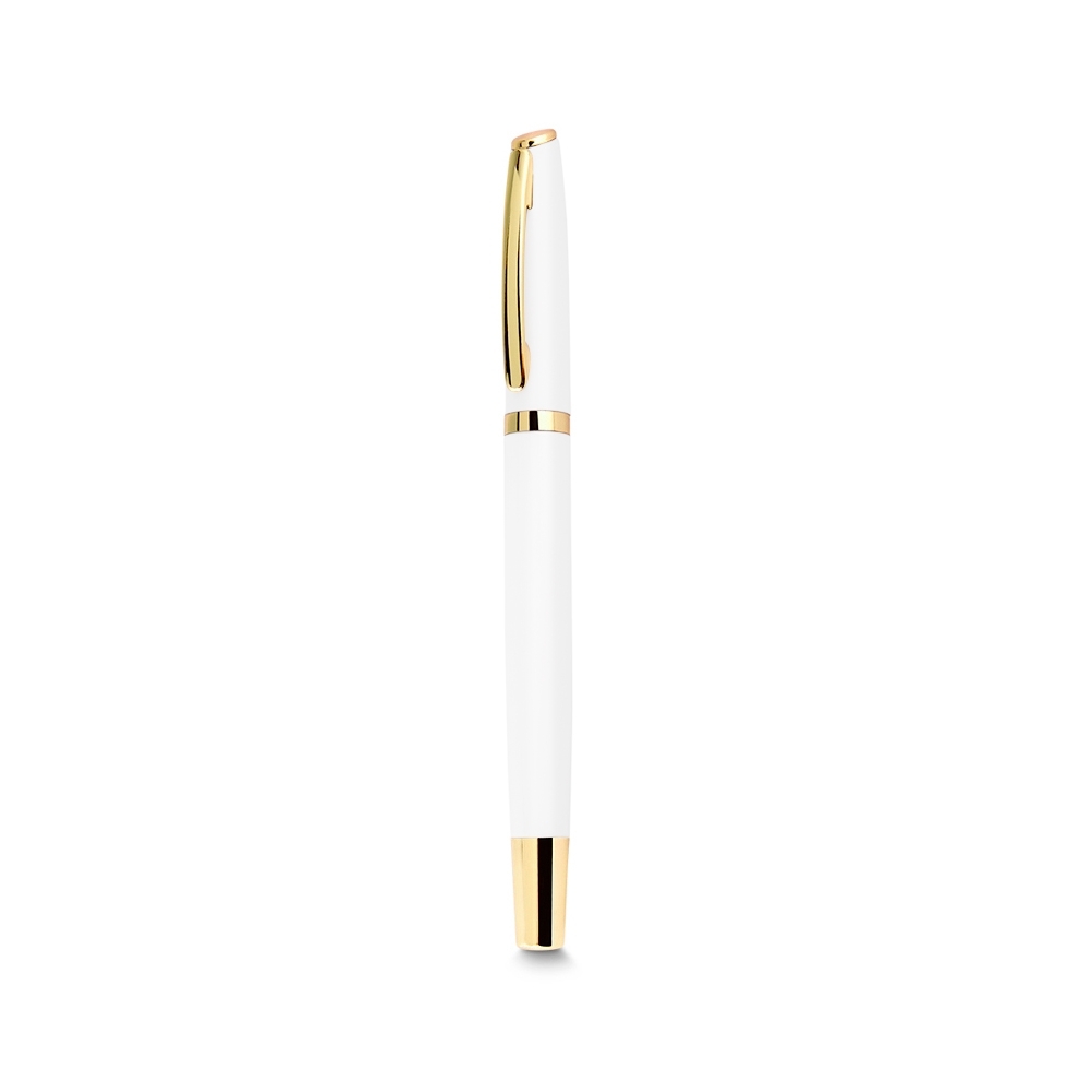 CANETA METAL ROLLER SPX-14085-BCO/DOU NA COR DOURADO