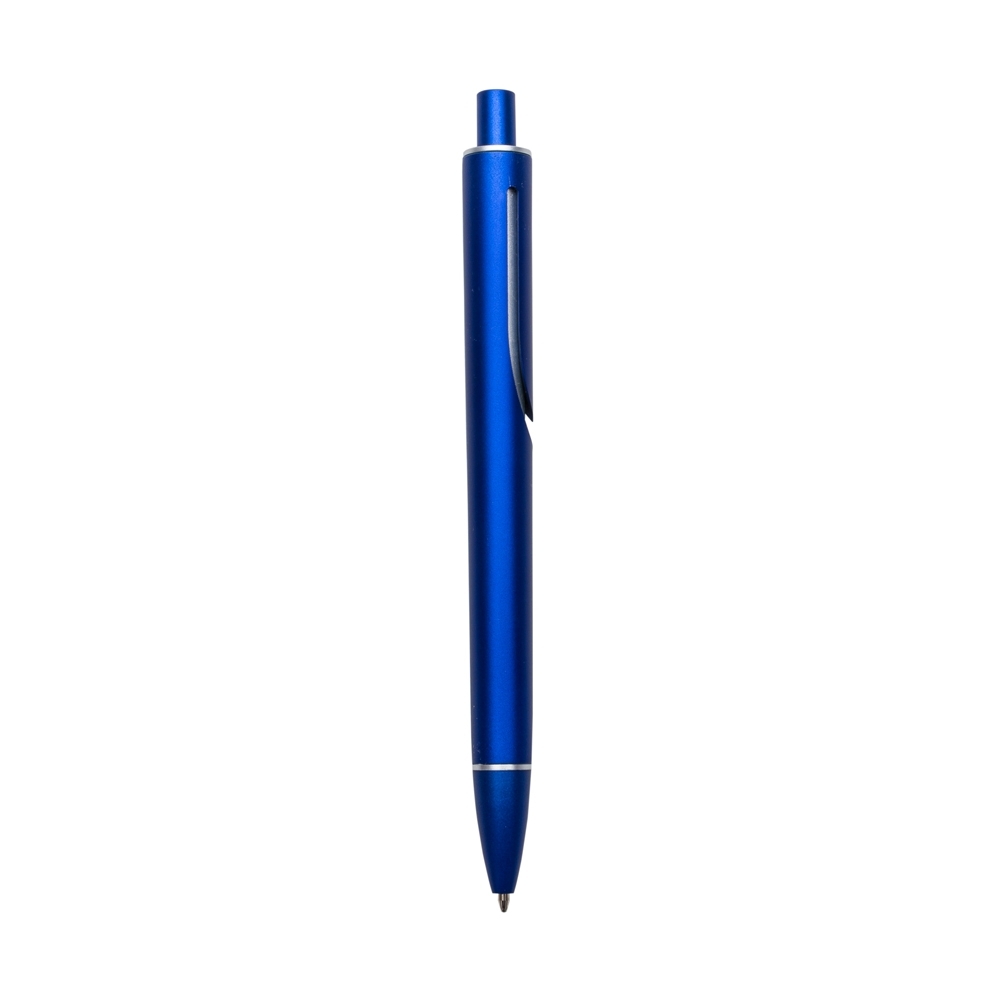 CANETA PLÁSTICA C/ 1 ANEL  SPX-13690-AZU/PRA NA COR AZUL