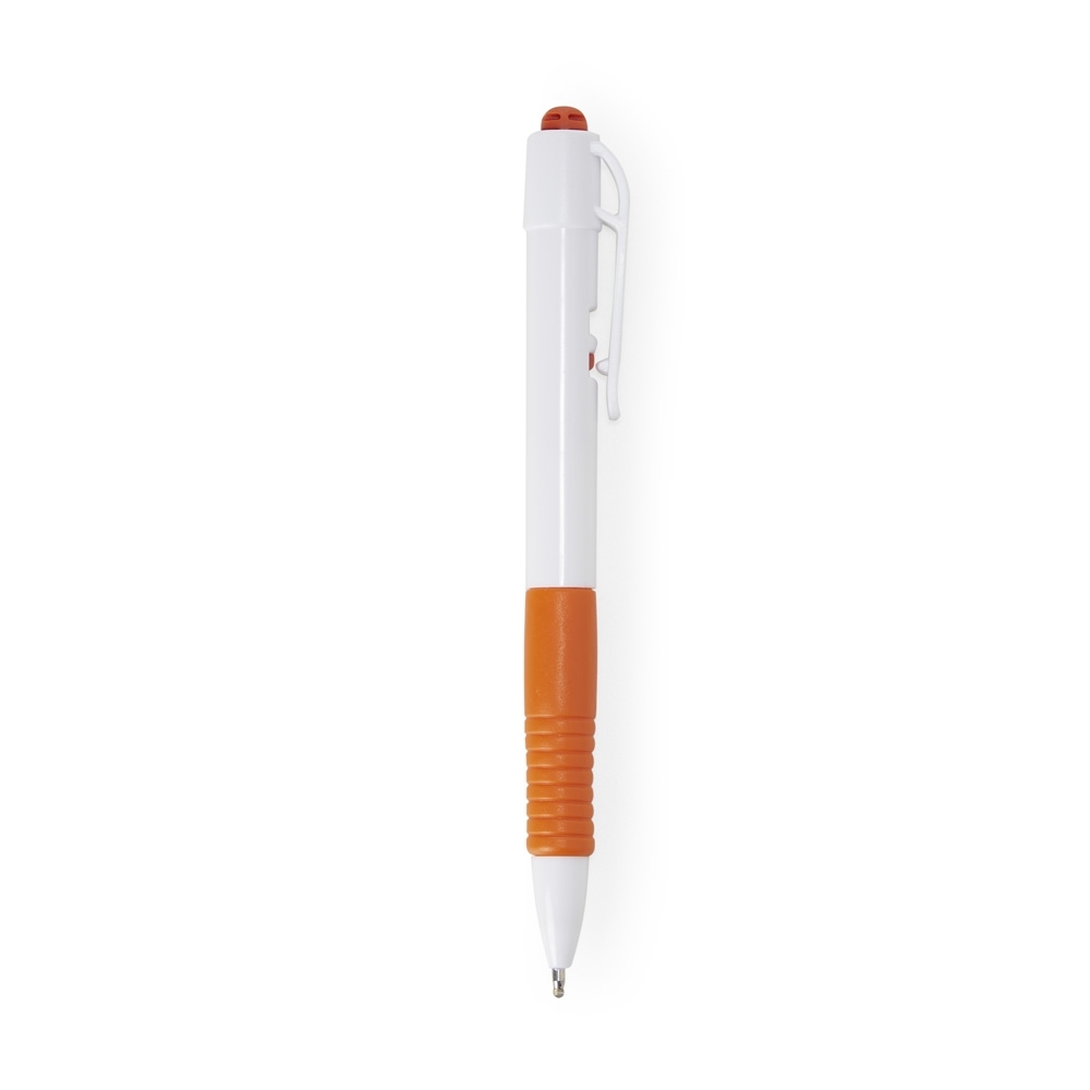 CANETA PLASTICA LEITOSA SPX-14679L-BCO/LAR NA COR BRANCO