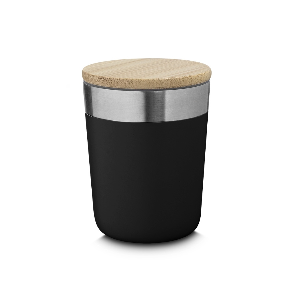 COPO TÉRMICO 300ML SPX-15163-PRE NA COR PRETO