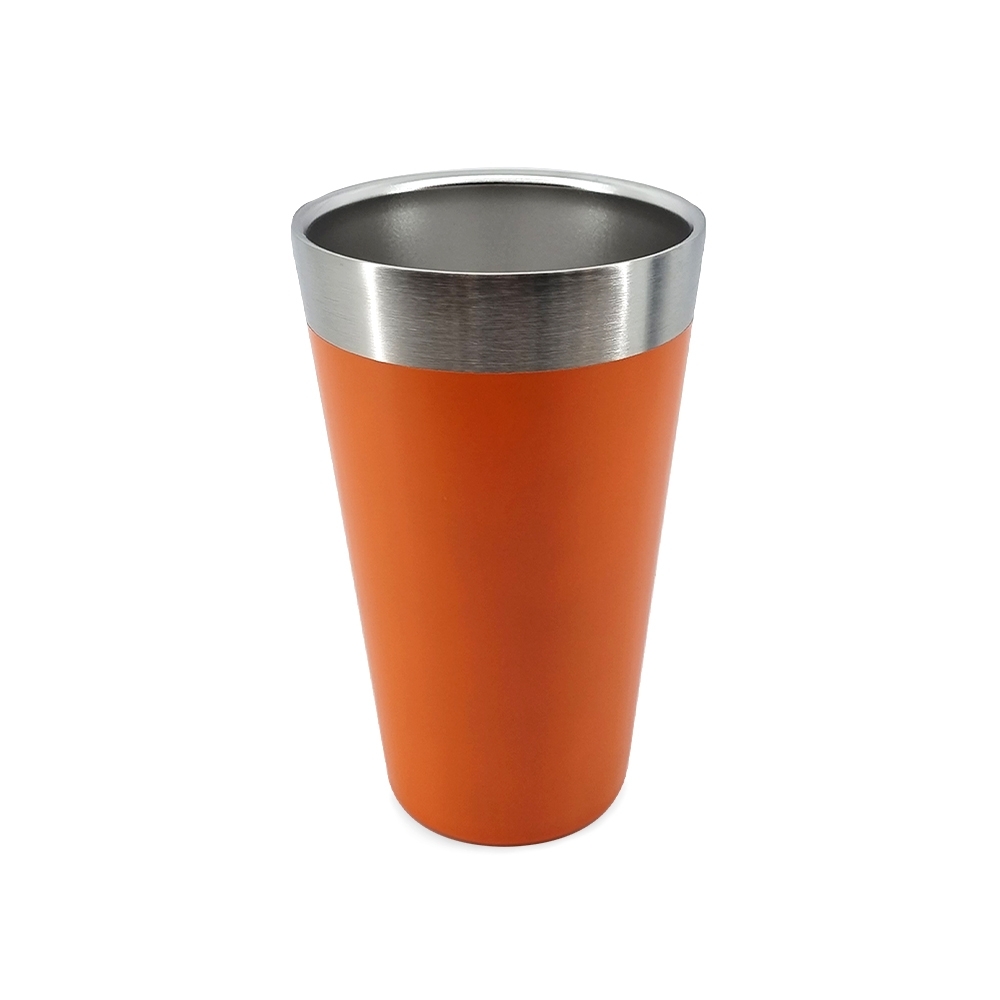 COPO TÉRMICO DE INOX 473ML SPX-04080-LAR NA COR LARANJA