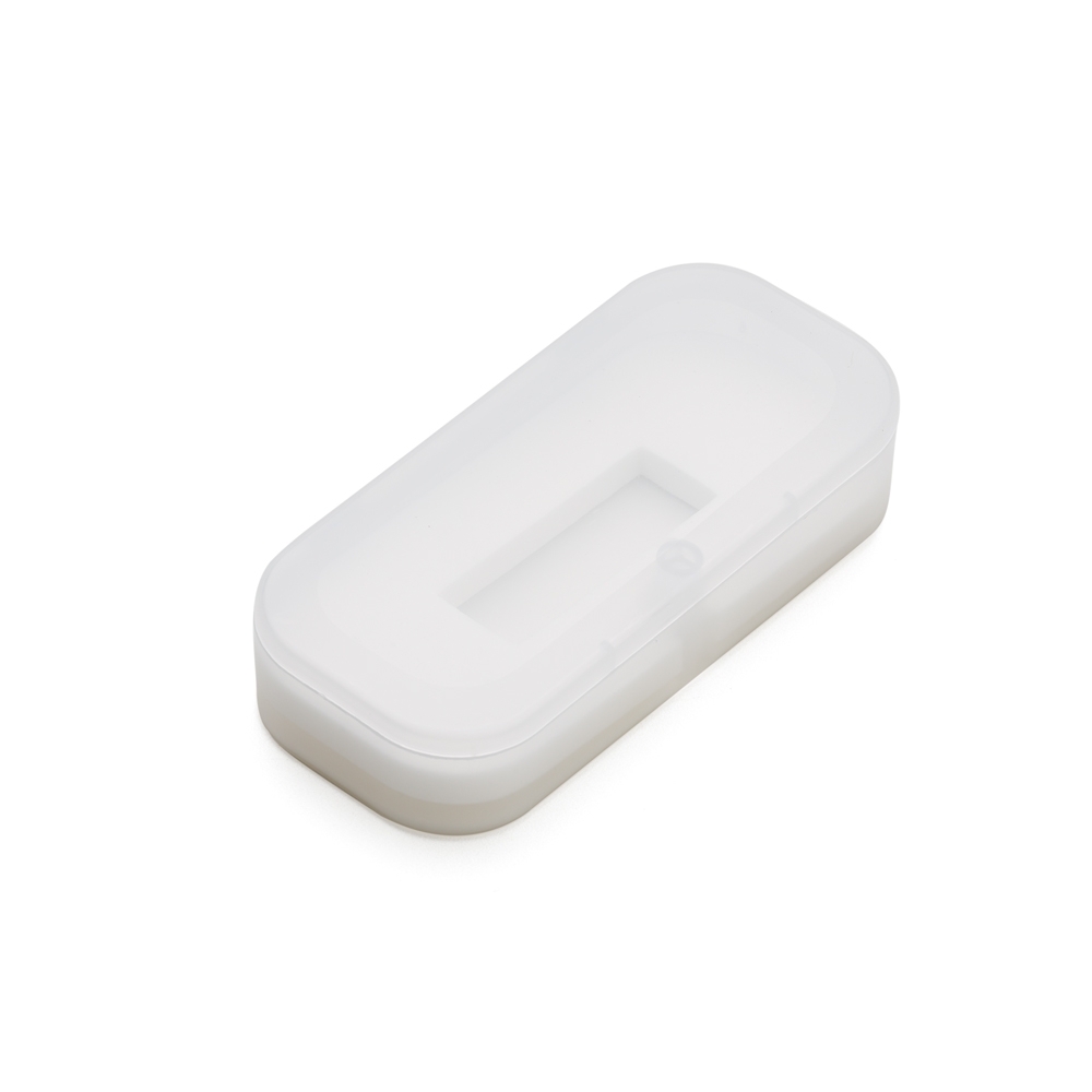 ESTOJO PLASTICO P/ PEN DRIVE PICO SPX-13222-TRA NA COR TRANSPARENTE
