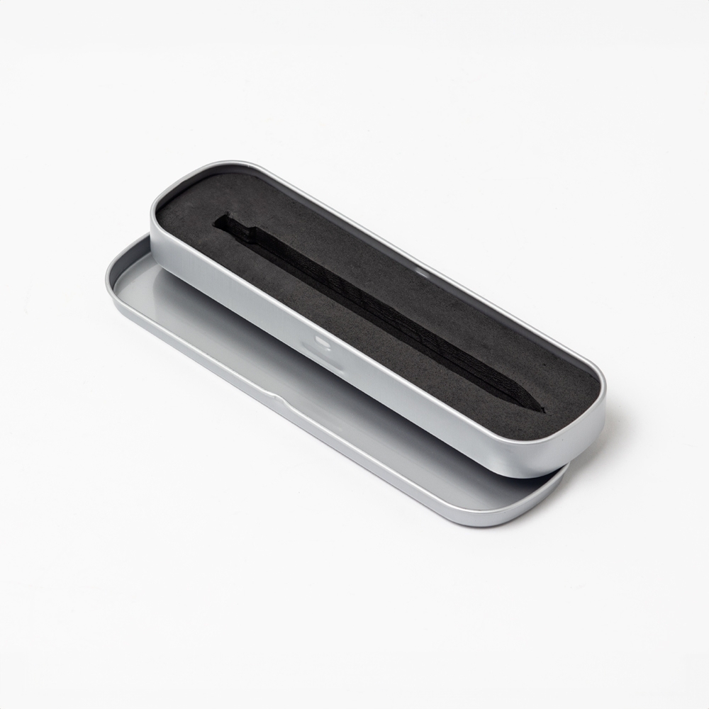 ESTOJO DE METAL SPX-08126-PRA NA COR PRATA