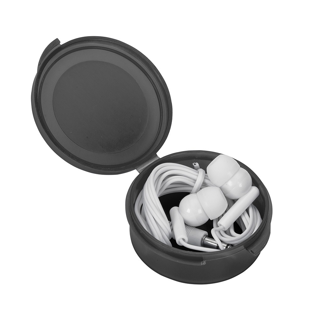 FONE DE OUVIDO STEREO ENTRADA P2  SPX-12927-PRE/BCO NA COR PRETO