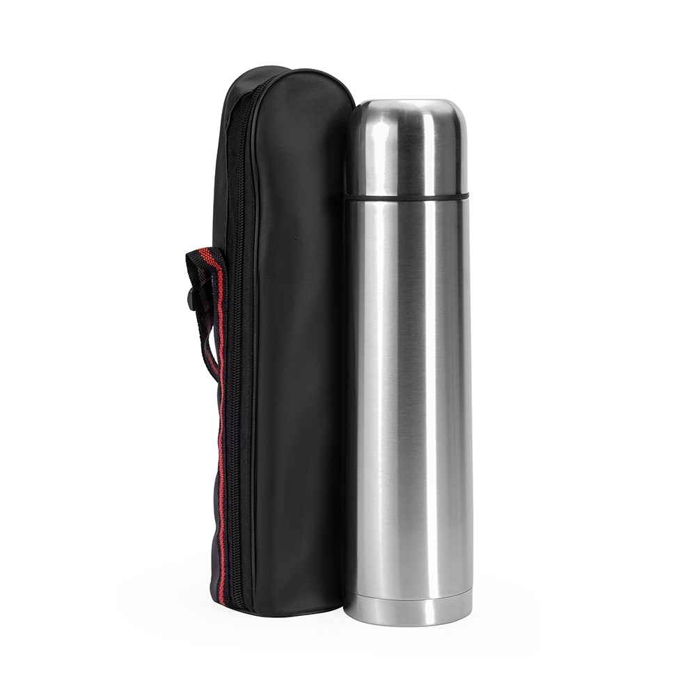 GARRAFA TÉRMICA INOX 1 LITRO SPX-E@04078B-INO NA COR INOX