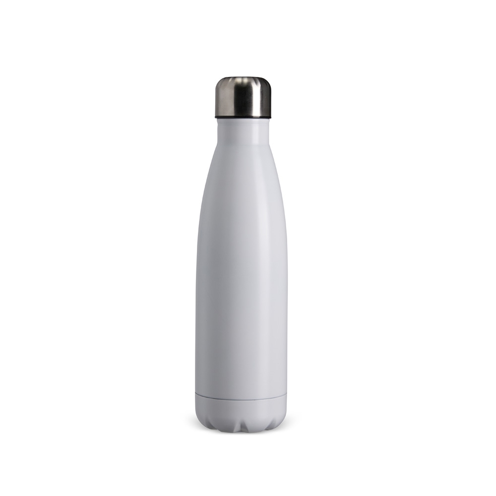 GARRAFA TÉRMICA INOX 500ML SPX-08331 NA COR BRANCO