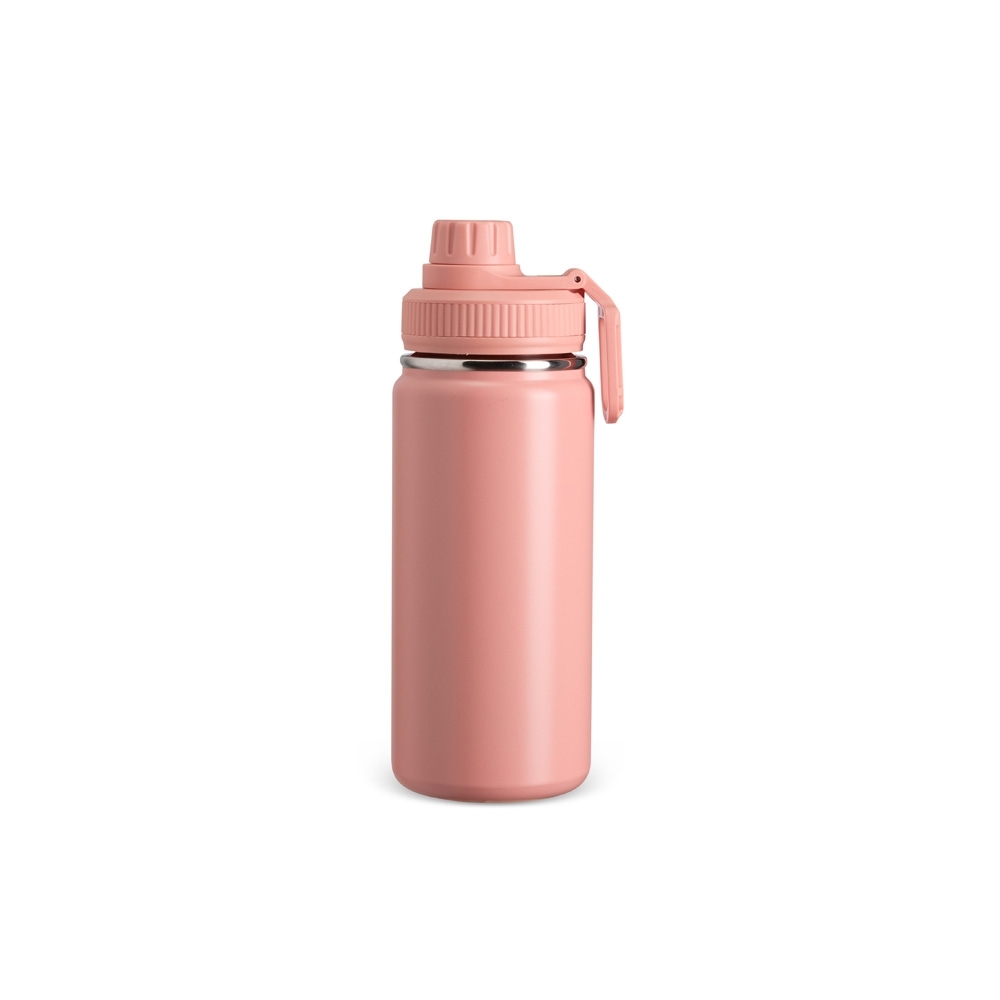 GARRAFA TÉRMICA INOX 550ML SPX-08195-ROS NA COR ROSA