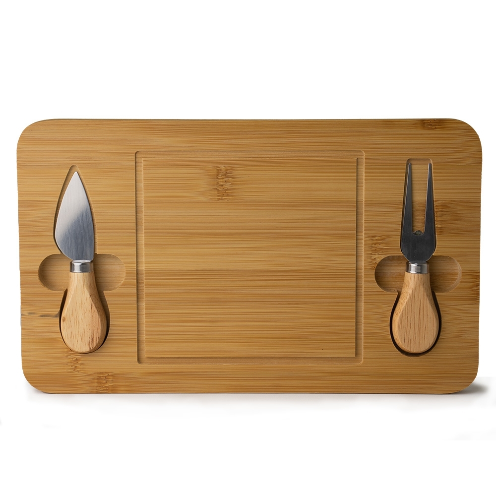 KIT QUEIJO 3 PEÇAS SPX-15039-MAD NA COR MADEIRA