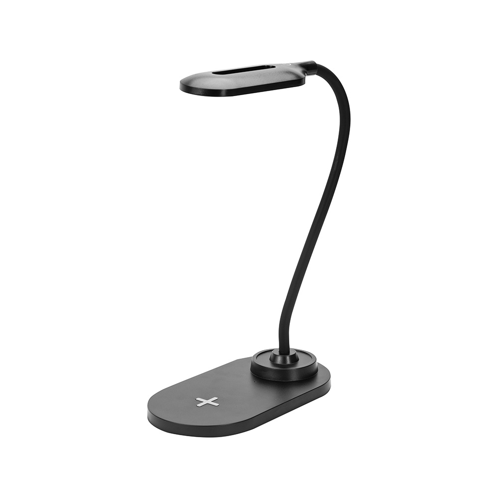 LUMINÁRIA LED COM CARREGAMENTO VIA INDUÇÃO SPX-15233-PRE NA COR PRETO