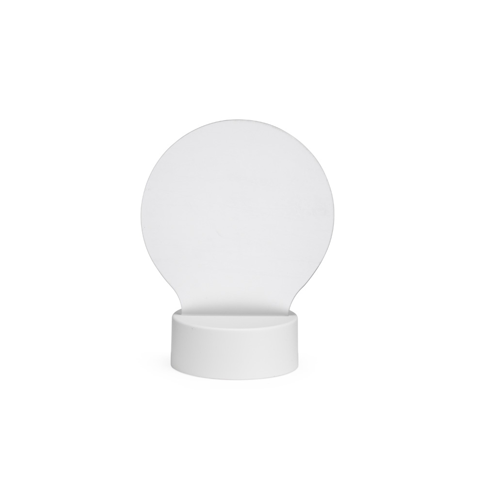 LUMINÁRIA LED DE MESA SPX-18924-TRA NA COR TRANSPARENTE