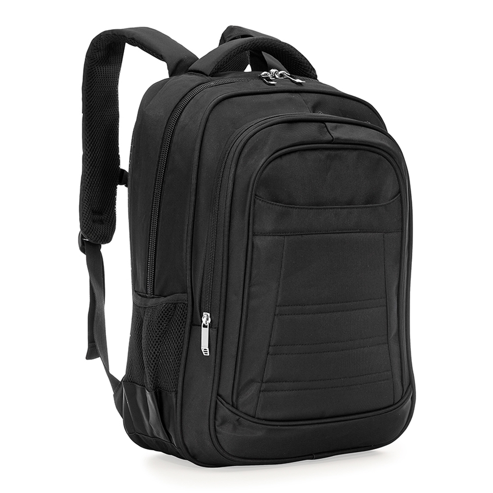 MOCHILA POLIÉSTER 27L SPX-03029-PRE NA COR PRETO