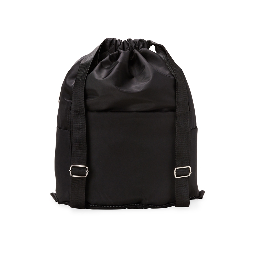SACOCHILA POLIÉSTER SPX-05070-PRE NA COR PRETO
