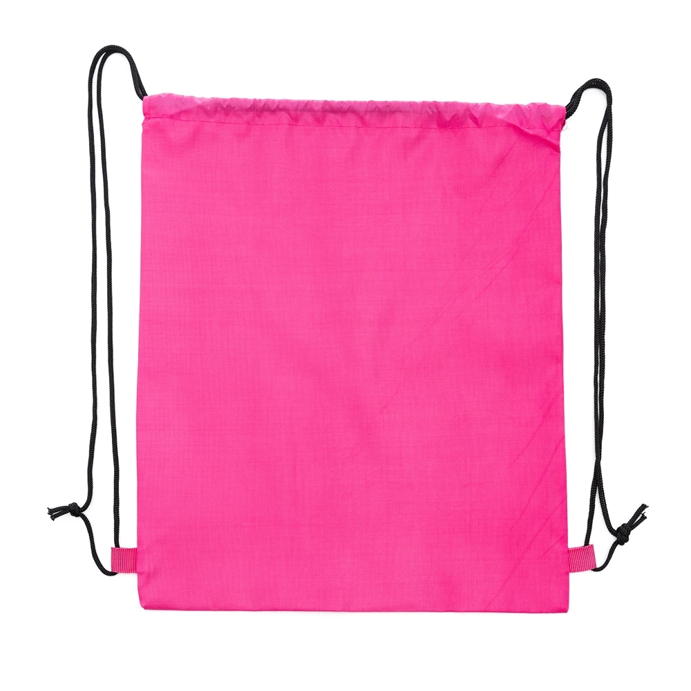 SACOCHILA EM POLIÉSTER SPX-02079-ROS NA COR ROSA