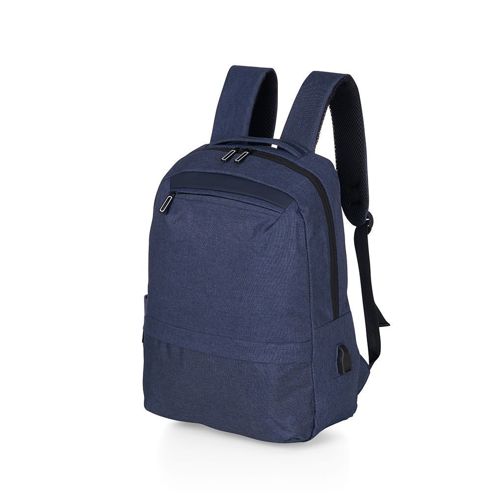 MOCHILA DE NYLON USB 21L SPX-04057-AZU NA COR AZUL