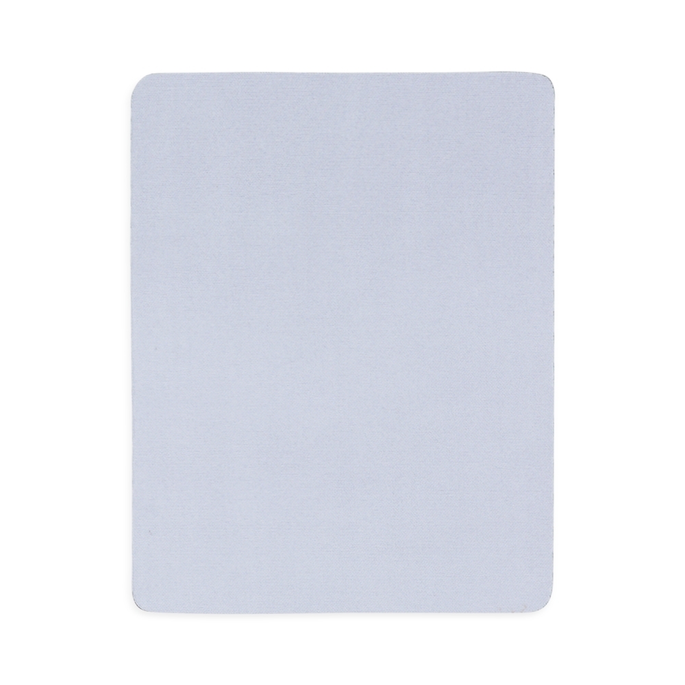 MOUSE PAD NEOPREME RETANGULAR SPX-14119-BCO/PRE NA COR BRANCO