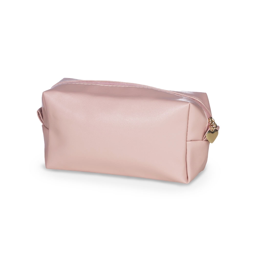 NECESSAIRE EM PU SPX-18650-RSC NA COR ROSA