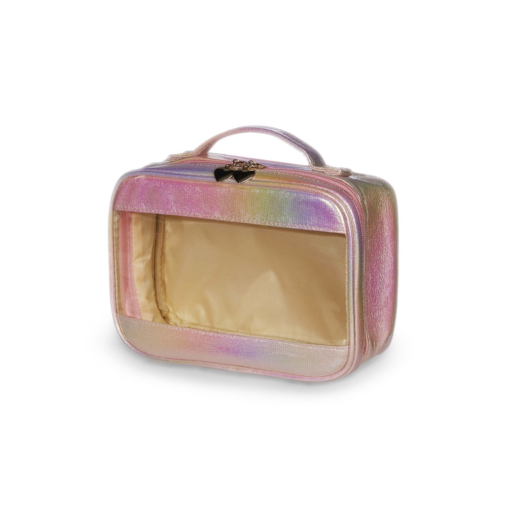 NECESSAIRE HOLOGRAFICA SPX-18651-RSC NA COR ROSA