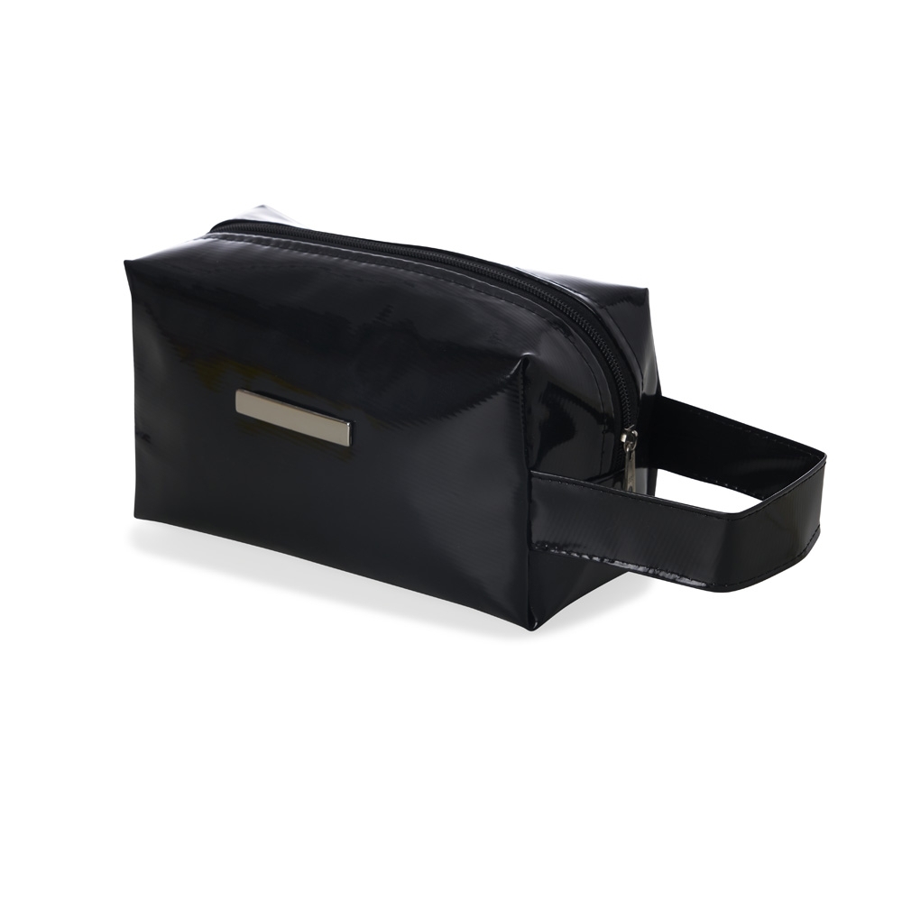 NECESSAIRE CONFEC. EM VINIL SPX-14668-PRE NA COR PRETO