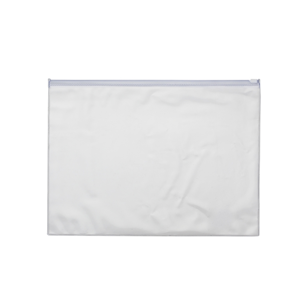 PASTA PLÁSTICA ZIP ZAP  SPX-13253-TRA NA COR TRANSPARENTE