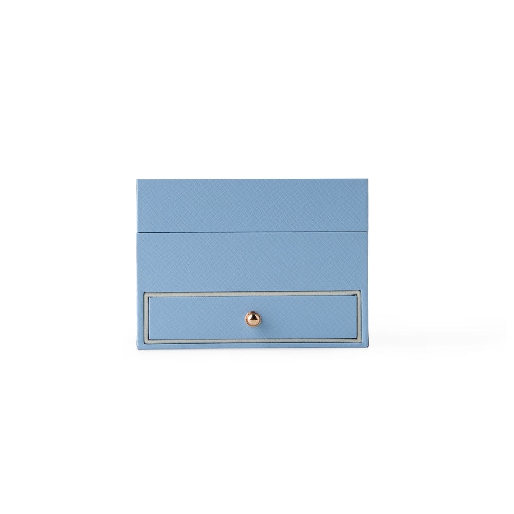 PORTA JÓIAS SPX-06054-AZU NA COR AZUL