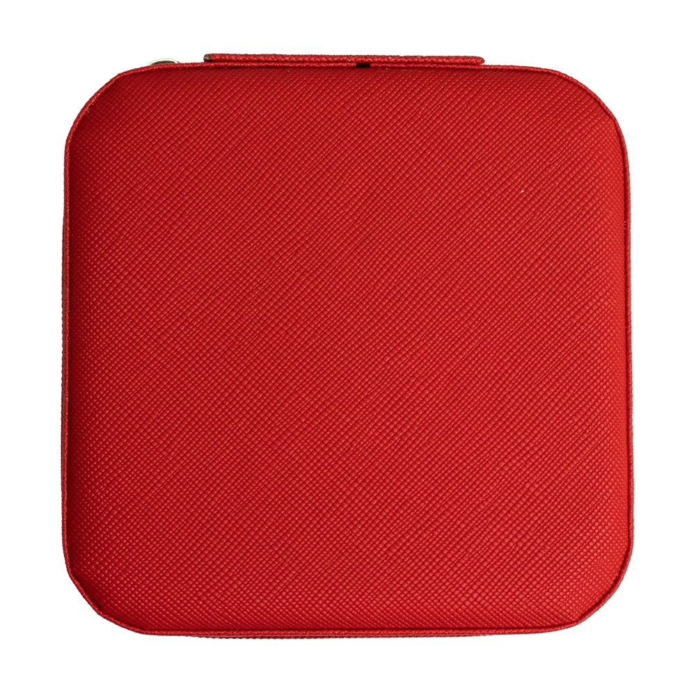 PORTA-JOIAS SPX-01618-VM NA COR VERMELHO