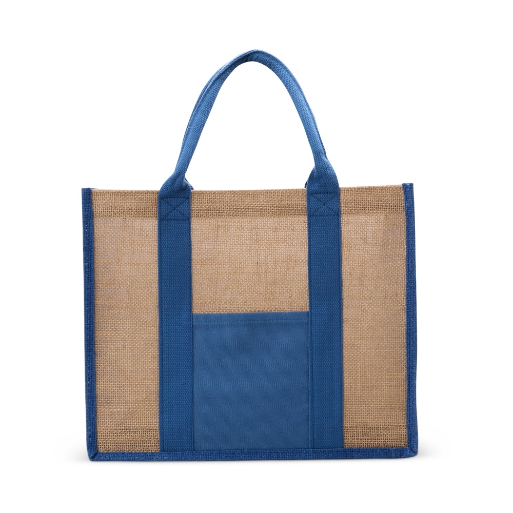 SACOLA DE LINHO SPX-08074-AZU NA COR AZUL