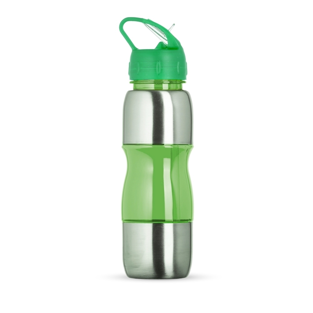 SQUEEZE PLASTICO C/ METAL 600ML SPX-02048-VD NA COR INOX