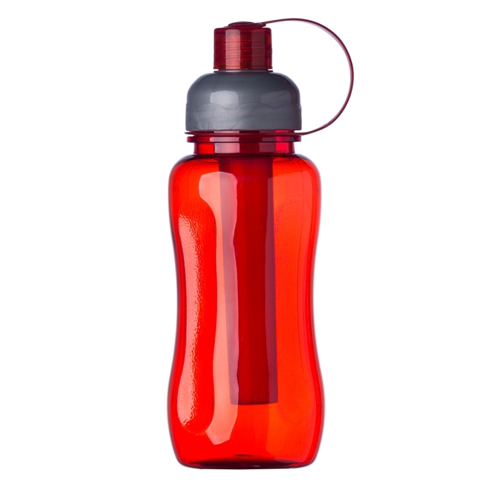 SQUEEZE ICEBAR PLÁSTICO 600ML SPX-10038-VM NA COR VERMELHO