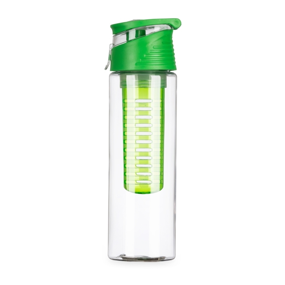 SQUEEZE PLÁSTICO 700ML COM INFUSOR SPX-13764B-VDC NA COR TRANSPARENTE